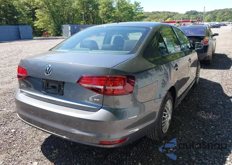 2016 Volkswagen Jetta 1.4T S из США, поврежденный, VIN 3VW267AJ1GM407563